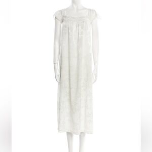 Oscar de la Renta Ivory Lace nightgown M/L